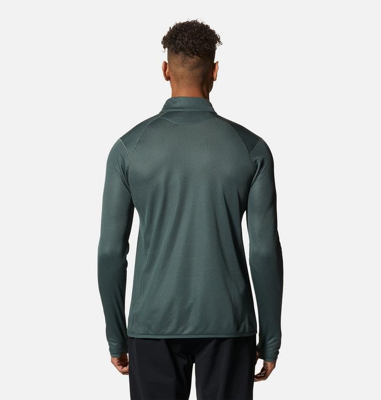 Men's AirMesh 1/2 Zip, Color: Black Spruce, image 2