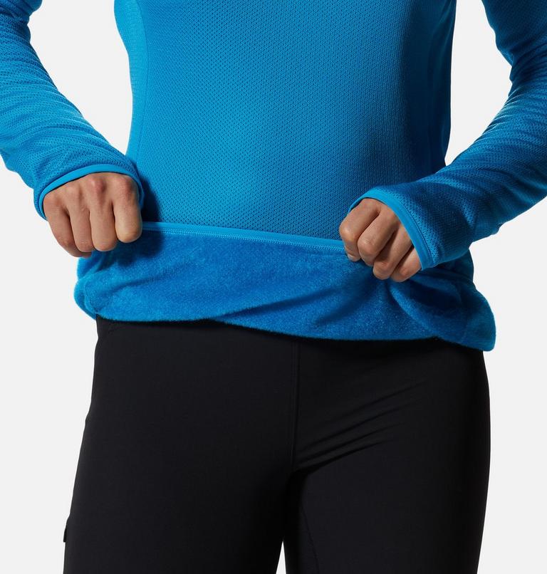 Women's AirMesh 1/2 Zip, Color: Electric Sky, image 6
