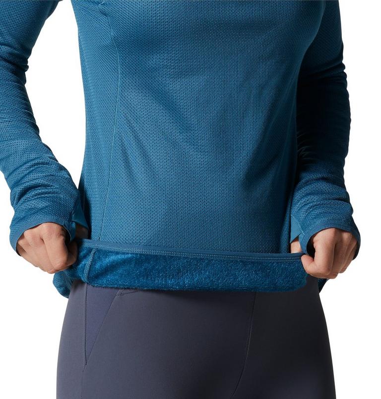 Chandail avec demi-fermeture éclair AirMesh Femme, Color: Caspian, image 6