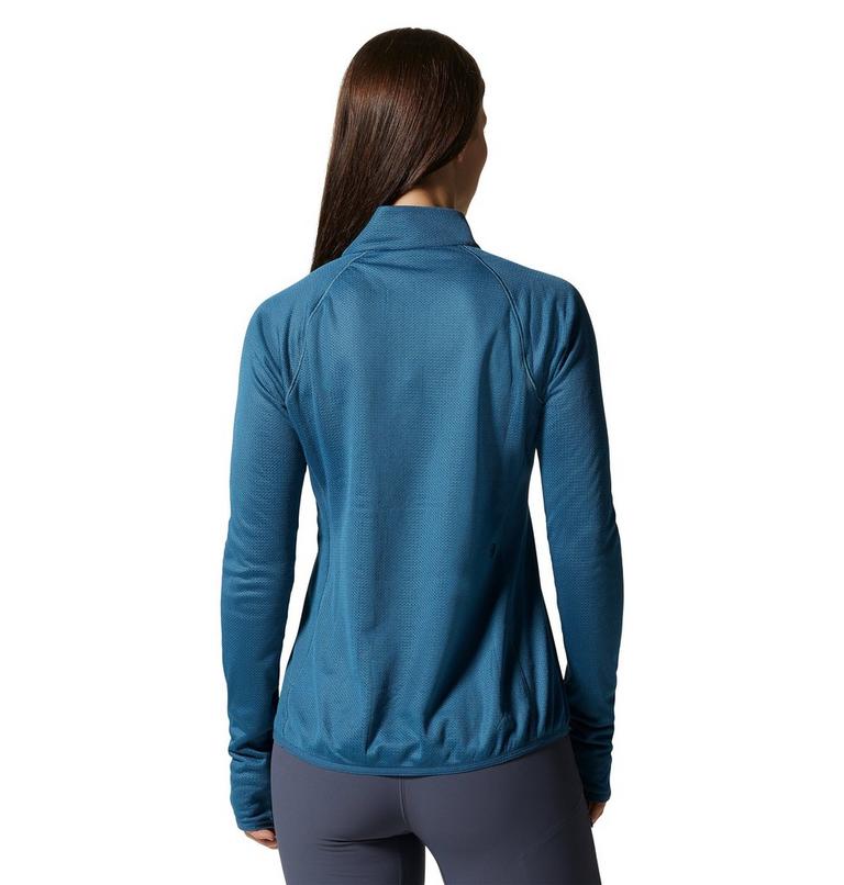 Chandail avec demi-fermeture éclair AirMesh Femme, Color: Caspian, image 2