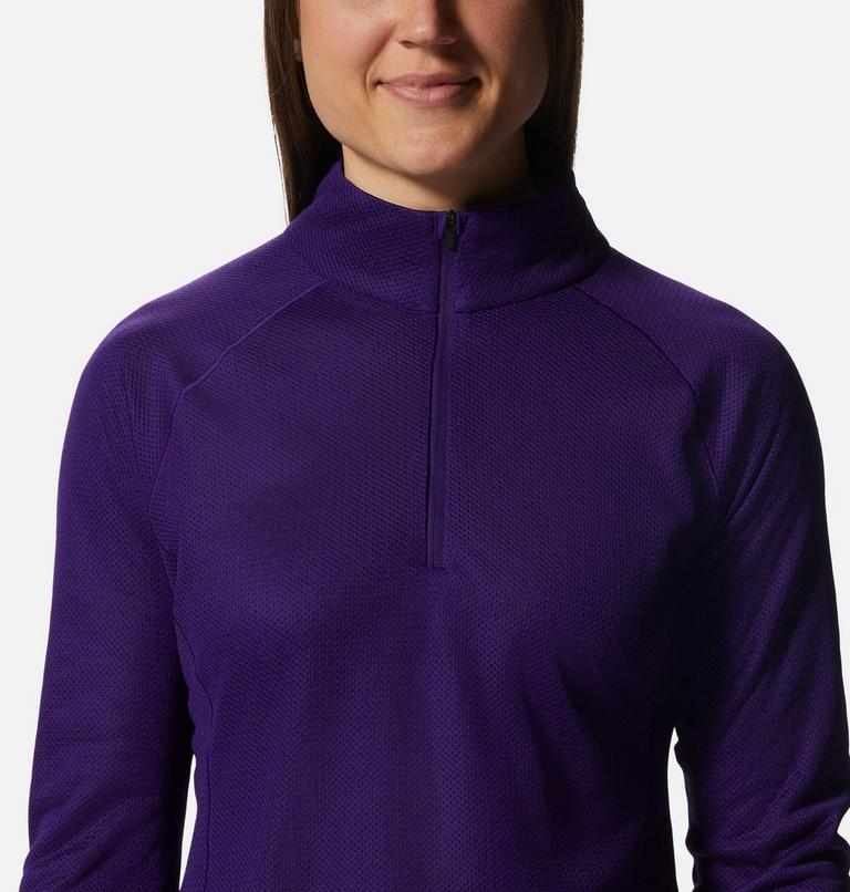 Women's AirMesh 1/2 Zip, Color: Zodiac, image 4
