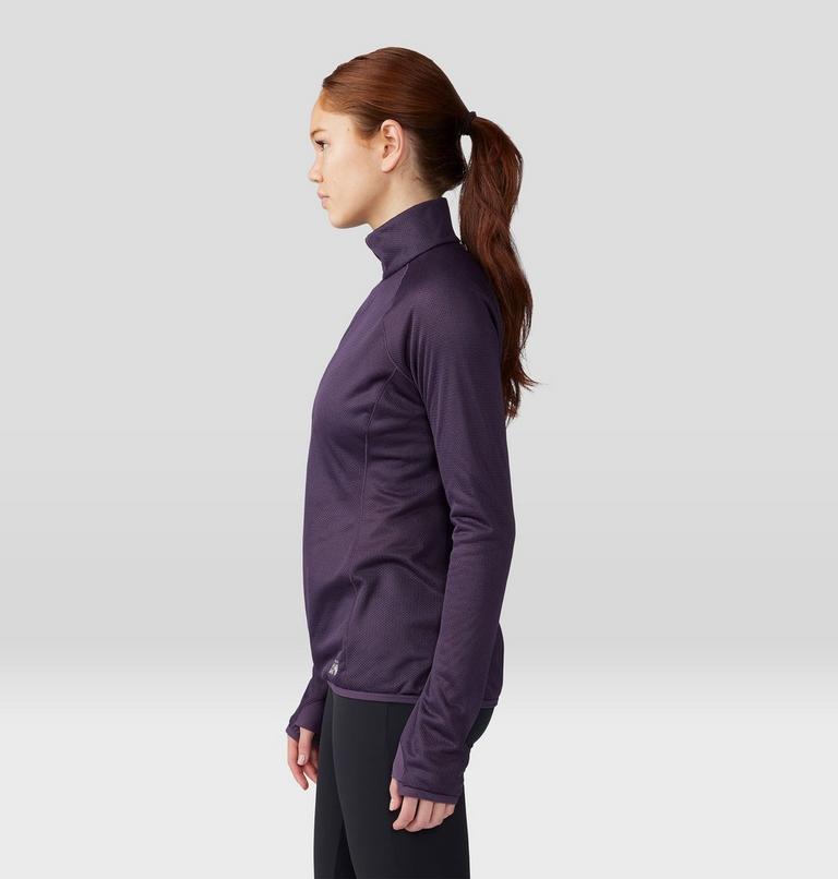 Chandail avec demi-fermeture éclair AirMesh Femme, Color: Blurple, image 3