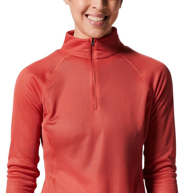 Chandail avec demi-fermeture éclair AirMesh Femme, Color: Calla, image 4