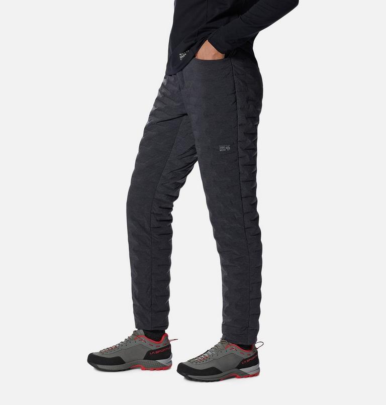 Pantalon Stretchdown Femme, Color: Dark Storm Heather, image 3