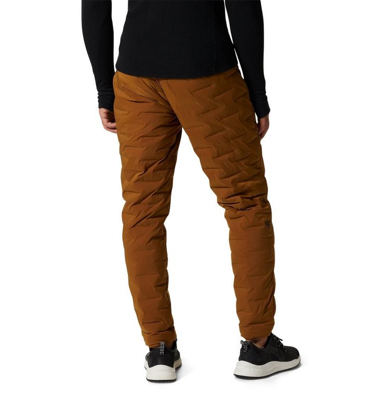 Men's Stretchdown Pant, Color: Golden Brown, image 2