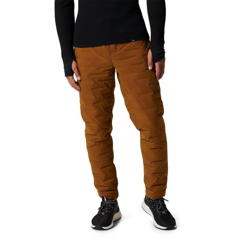Men's Stretchdown Pant, Color: Golden Brown, image 1