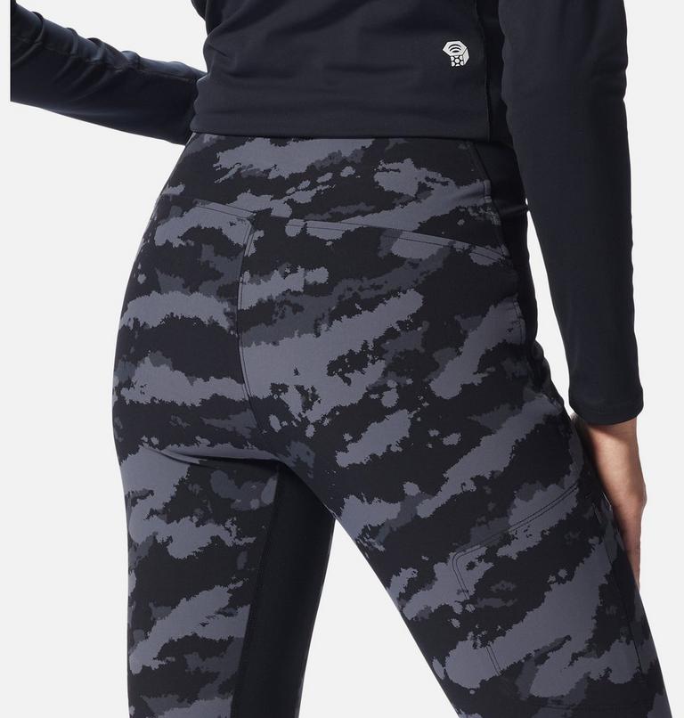 Collant de randonnée Chockstone Femme, Color: Black Paintstrokes Print, image 5
