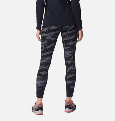 Collant de randonnée Chockstone Femme, Color: Black Paintstrokes Print, image 2