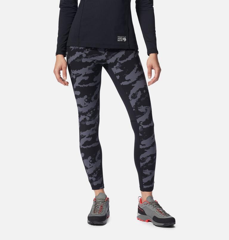 Collant de randonnée Chockstone Femme, Color: Black Paintstrokes Print, image 1