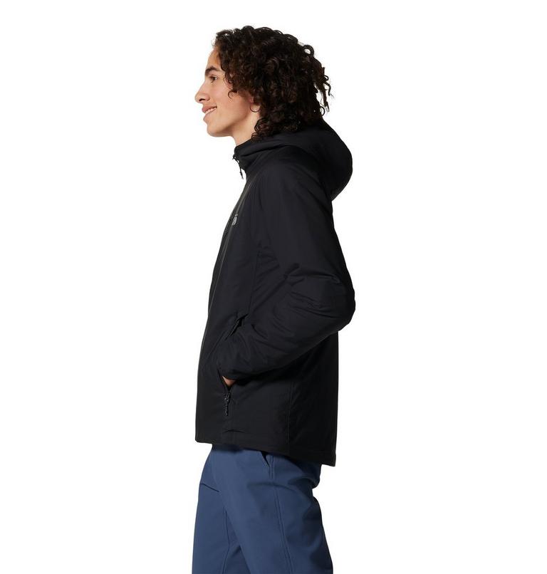 Chandail &agrave; capuchon Kor Strata Homme, Color: Black, image 3