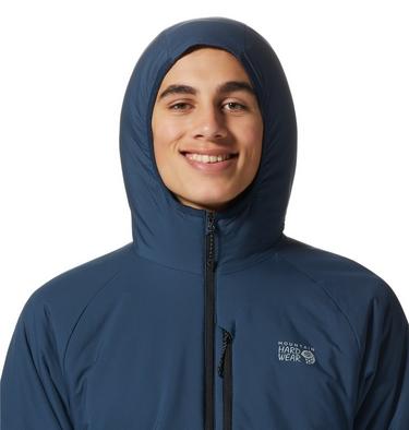 Men's Kor Strata Hoody, Color: Hardwear Navy, image 4