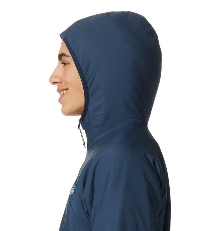 Chandail à capuchon Kor Strata Homme, Color: Hardwear Navy, image 5