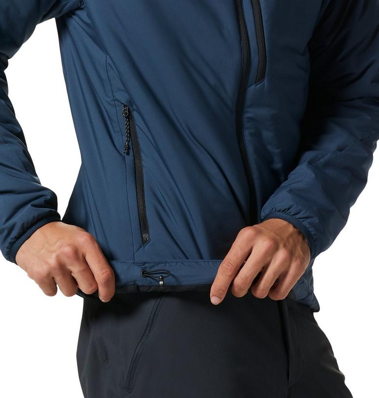Chandail à capuchon Kor Strata Homme, Color: Hardwear Navy, image 7
