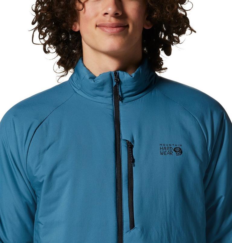 Men's Kor Strata Jacket, Color: Caspian, image 4
