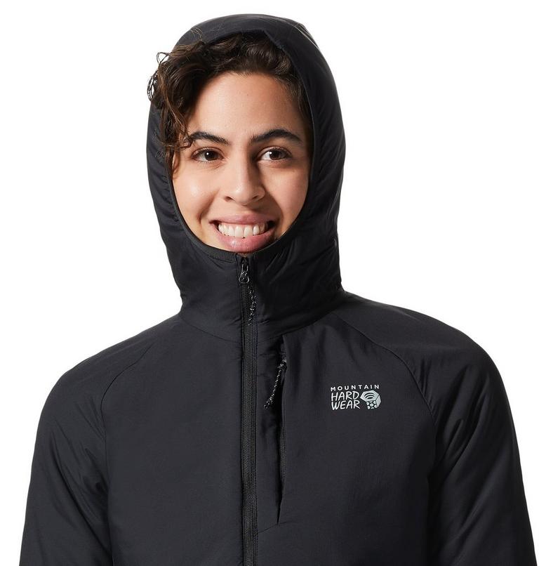 Women's Kor Strata Hoody, Color: Black, image 4