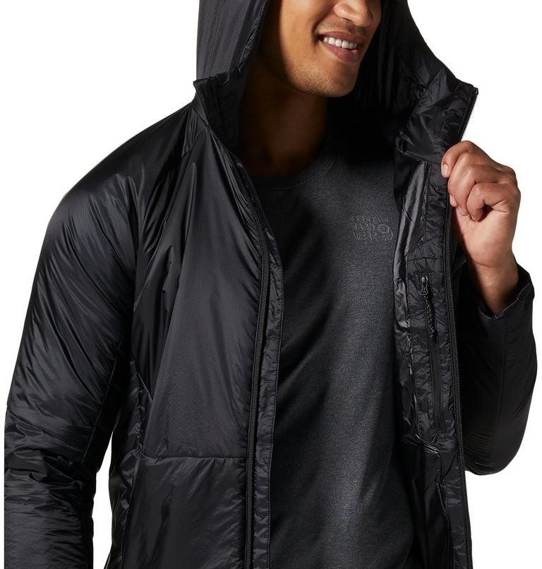 Men's Compressor Hoody, Color: Black, image 8
