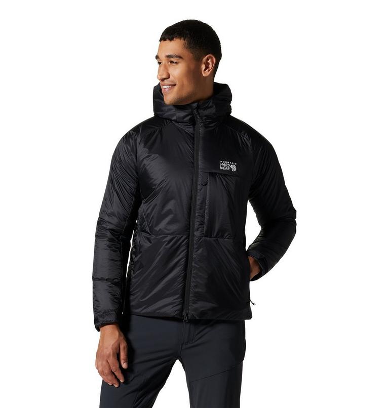 Men's Compressor Hoody, Color: Black, image 1