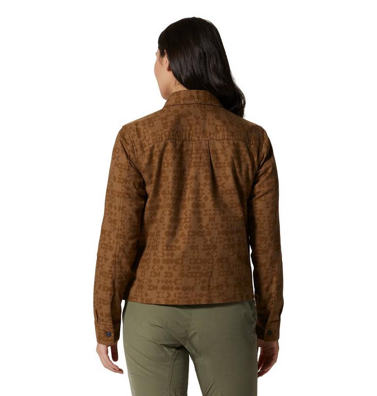 Manteau-chemise Moiry Femme, Color: Corozo Nut, image 2