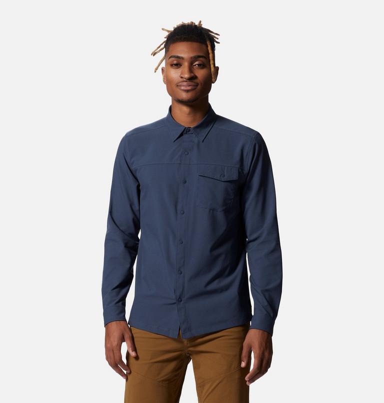 Shade Lite Long Sleeve Shirt | 492 | XXL, Color: Zinc, image 1