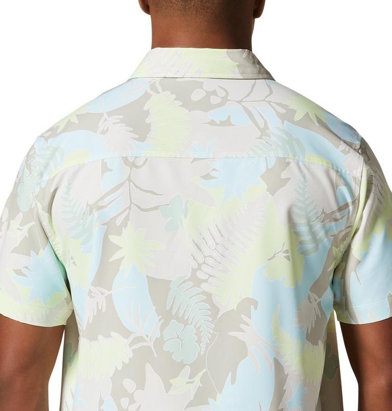 Men's Shade Lite Short Sleeve Shirt, Color: Sandblast Flora Print, image 5