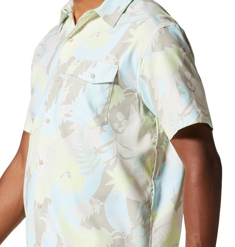 Men's Shade Lite Short Sleeve Shirt, Color: Sandblast Flora Print, image 6