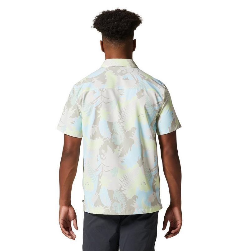 Men's Shade Lite Short Sleeve Shirt, Color: Sandblast Flora Print, image 2