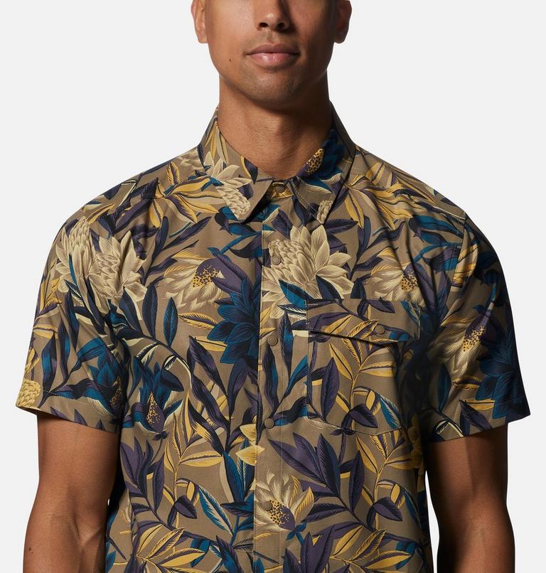 Chemise à manches courtes Shade Lite Homme, Color: Trail Dust Tropicali Print, image 4