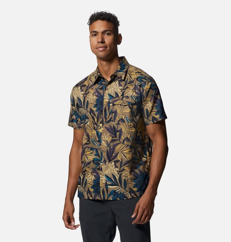 Chemise à manches courtes Shade Lite Homme, Color: Trail Dust Tropicali Print, image 5