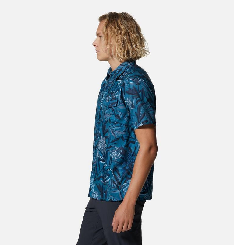 Chemise à manches courtes Shade Lite Homme, Color: Caspian Tropicali Print, image 3