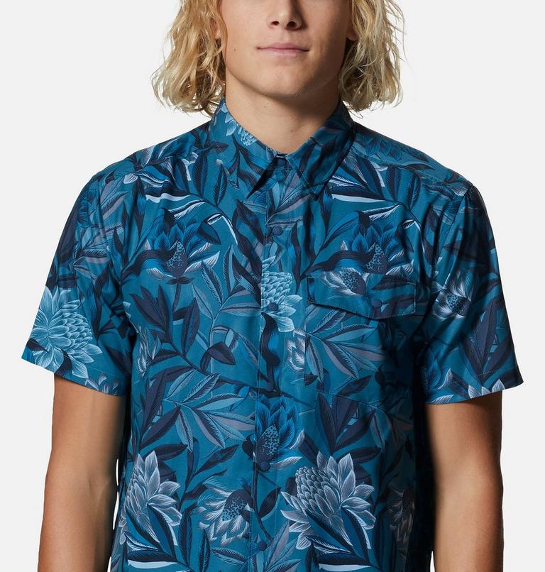 Chemise à manches courtes Shade Lite Homme, Color: Caspian Tropicali Print, image 4