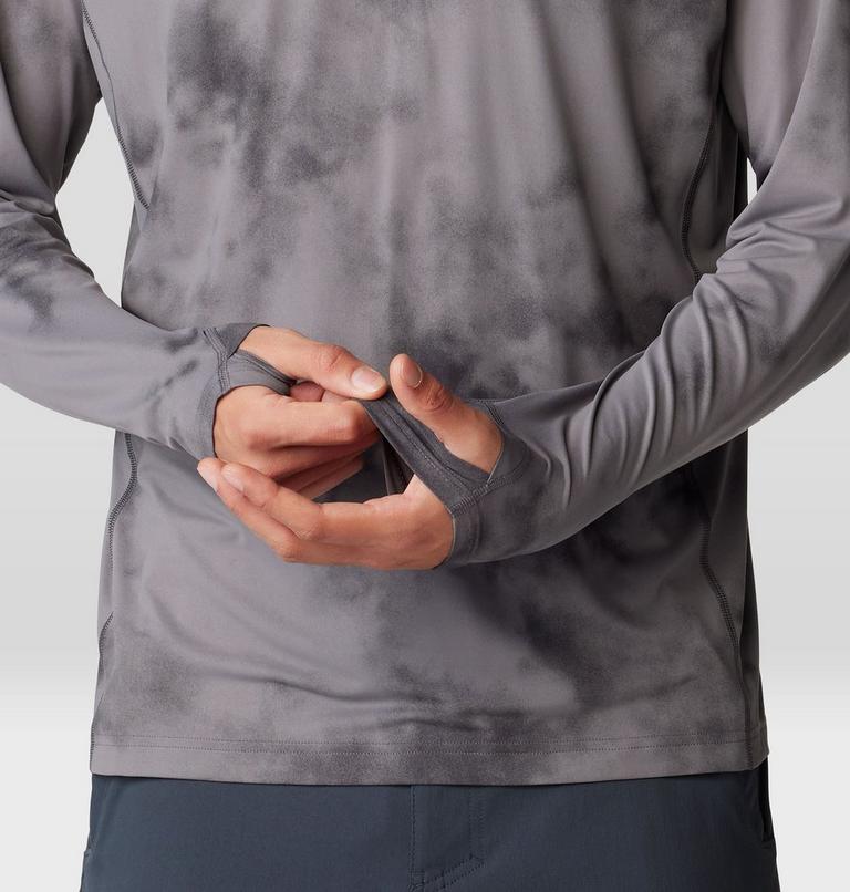 Men's Crater Lake Hoody, Color: Sediment Clouds Dye Print, image 5