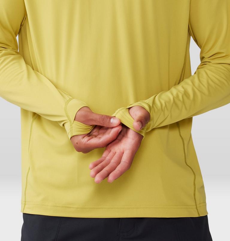 Homme Crater Lake Chandail à capuchon, Color: Bright Olive, image 5