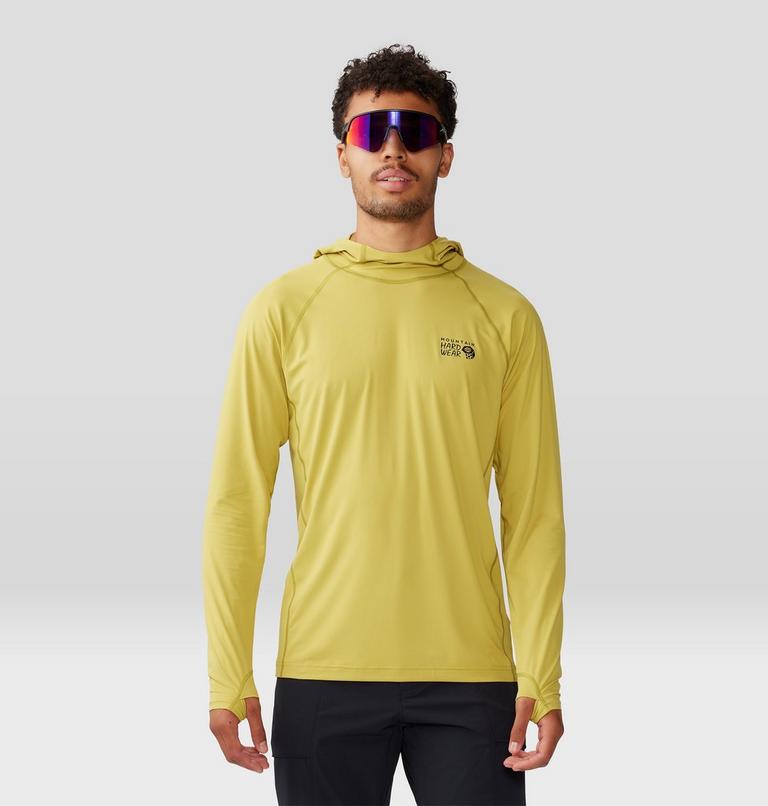 Homme Crater Lake Chandail à capuchon, Color: Bright Olive, image 7