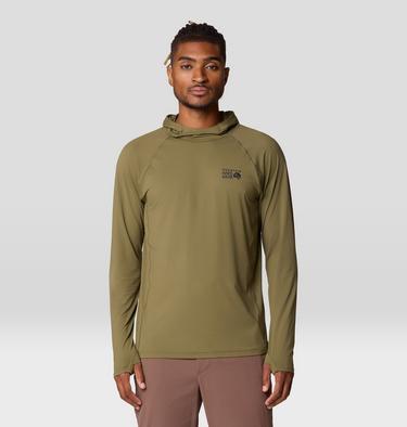 Men's Crater Lake Hoody, Color: Combat Green, image 1
