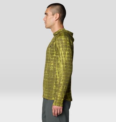 Men's Crater Lake Hoody, Color: Combat Green Prismatic Print, image 19