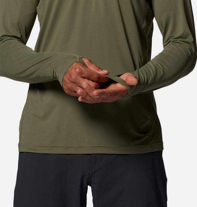 Men's Crater Lake Hoody, Color: Stone Green, image 5