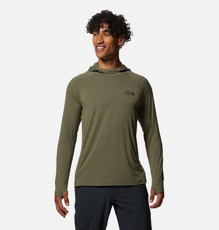Men's Crater Lake Hoody, Color: Stone Green, image 1