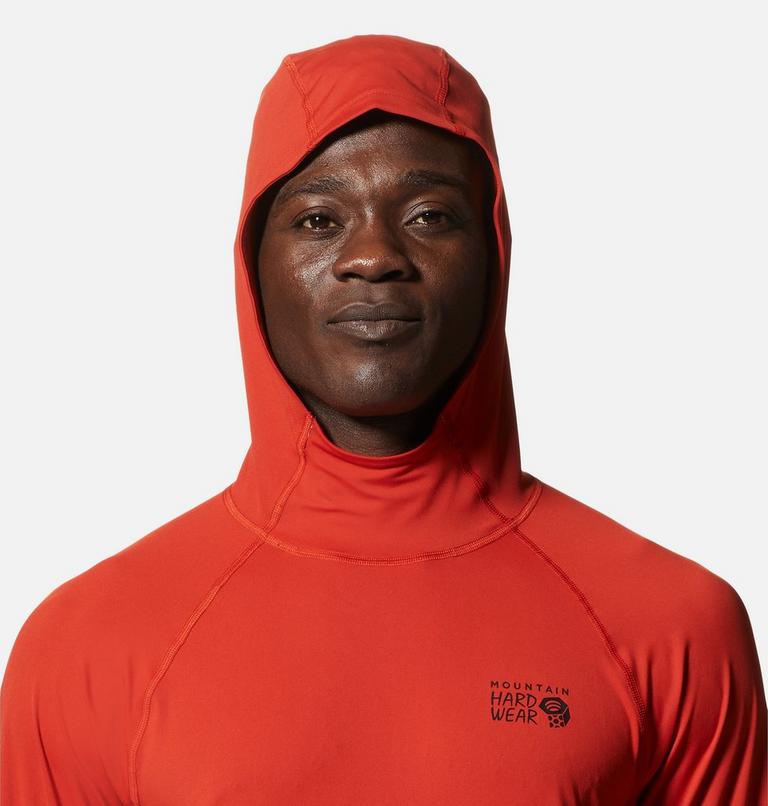 Men's Crater Lake Hoody, Color: Desert Red, image 4