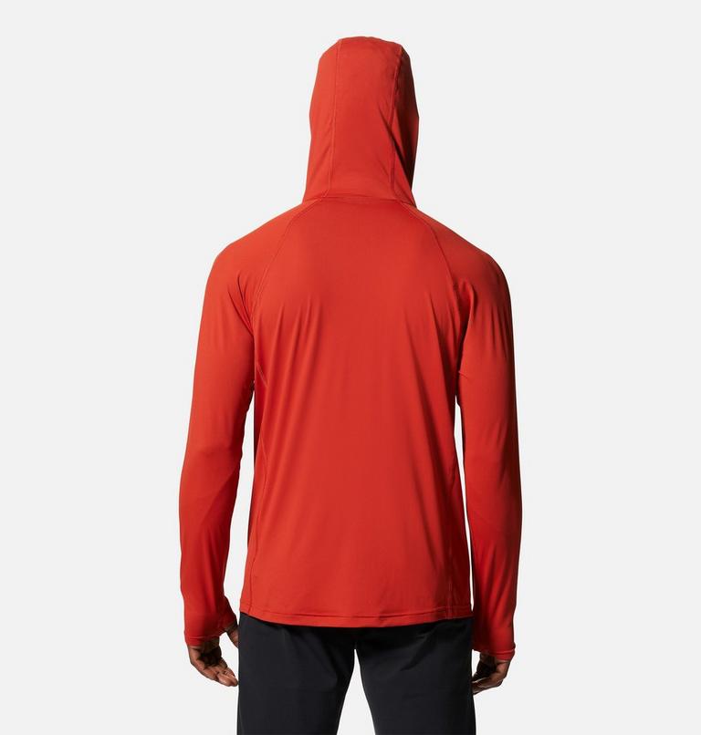 Men's Crater Lake Hoody, Color: Desert Red, image 2
