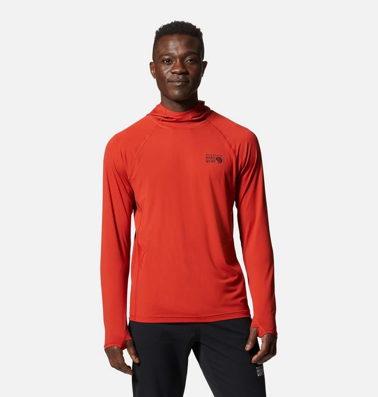 Men's Crater Lake Hoody, Color: Desert Red, image 1