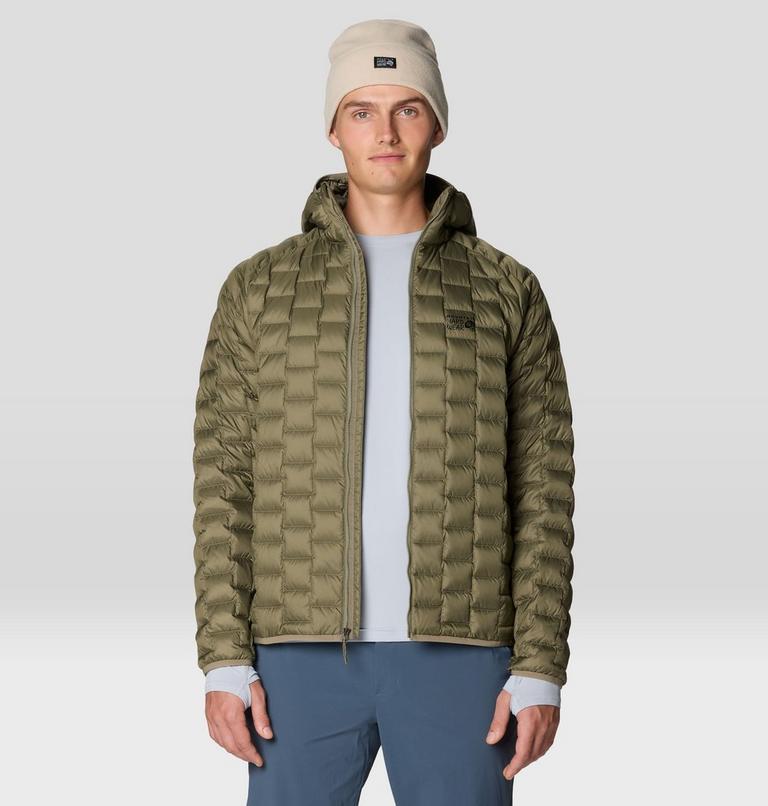 Men's Crater Lake Long Sleeve Crew, Color: Glacial, image 4
