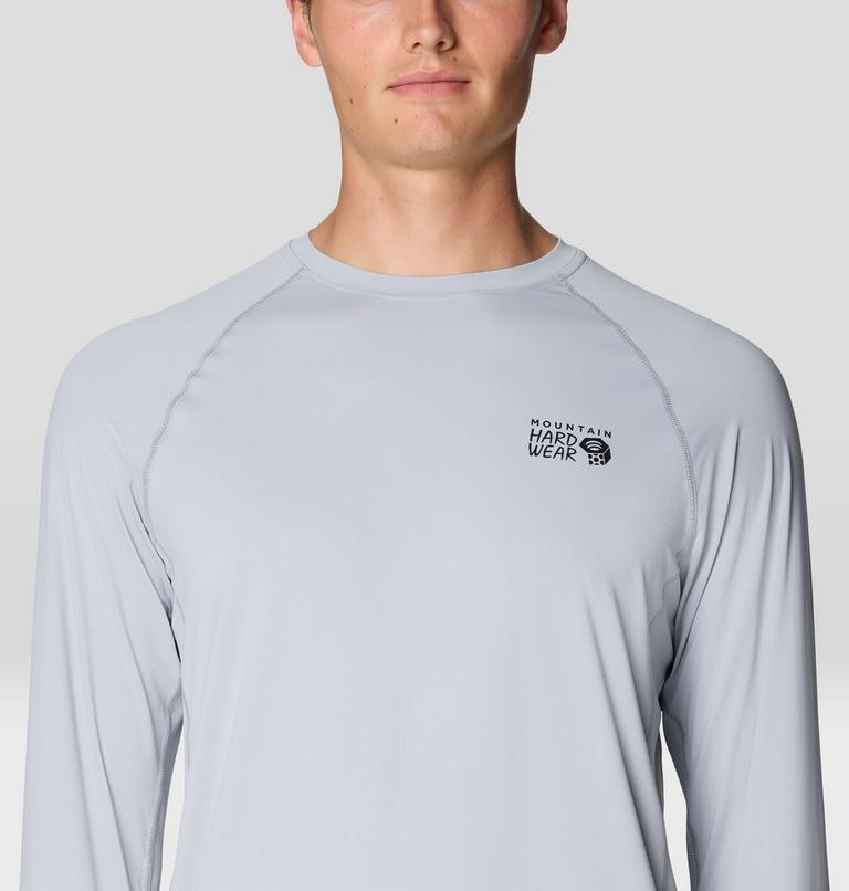 Men's Crater Lake Long Sleeve Crew, Color: Glacial, image 5