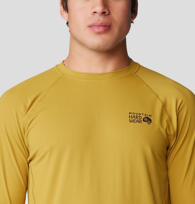 Men's Crater Lake Long Sleeve Crew, Color: Dark Bolt, image 4