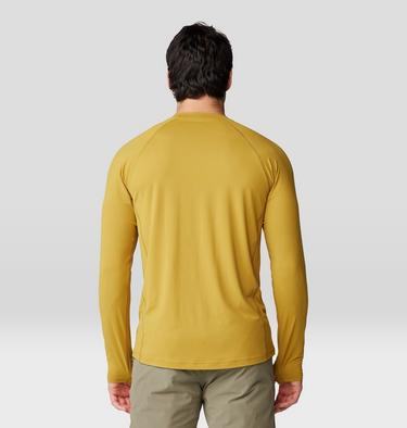 Men's Crater Lake Long Sleeve Crew, Color: Dark Bolt, image 10