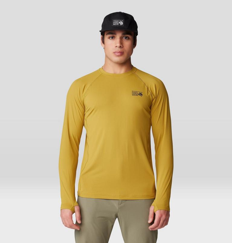 Men's Crater Lake Long Sleeve Crew, Color: Dark Bolt, image 1