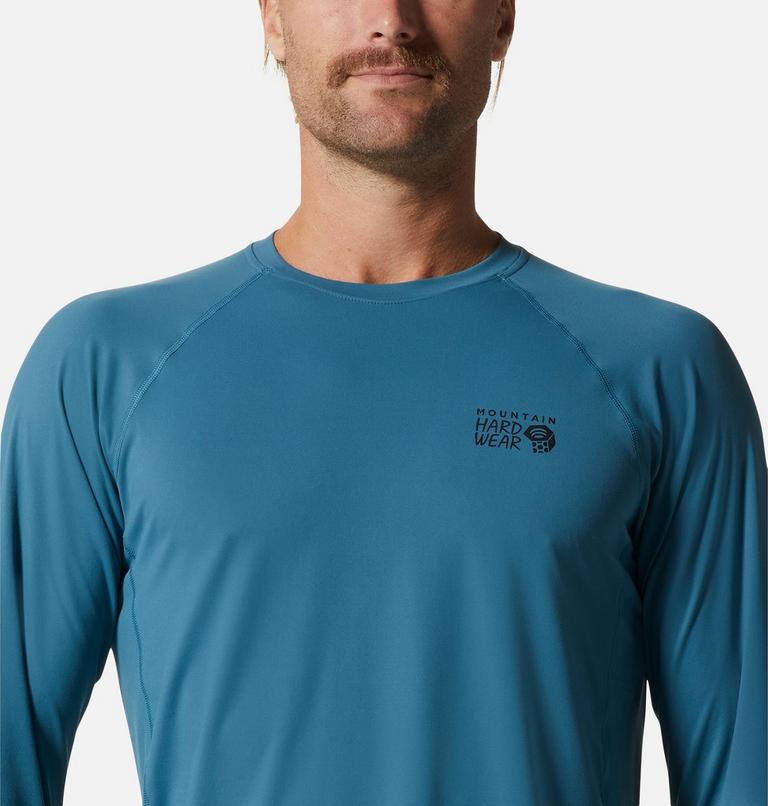 Homme Crater Lake Manches longues Crew, Color: Caspian, image 4