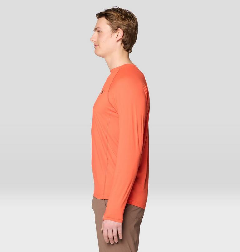 Men's Crater Lake Long Sleeve Crew, Color: Aspect, image 4
