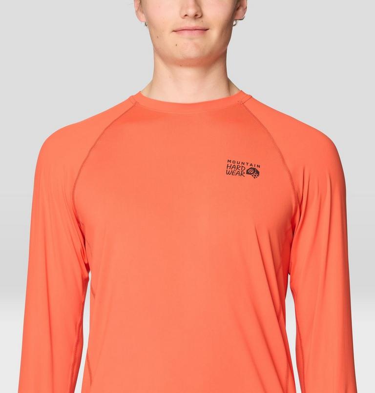 Men's Crater Lake Long Sleeve Crew, Color: Aspect, image 5