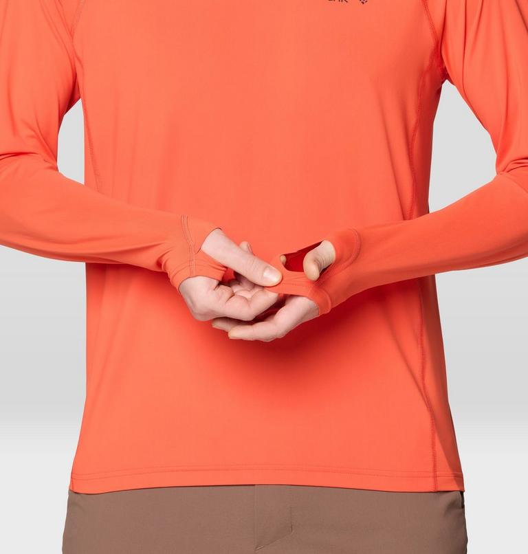 Men's Crater Lake Long Sleeve Crew, Color: Aspect, image 6