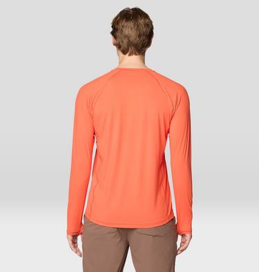 Men's Crater Lake Long Sleeve Crew, Color: Aspect, image 7